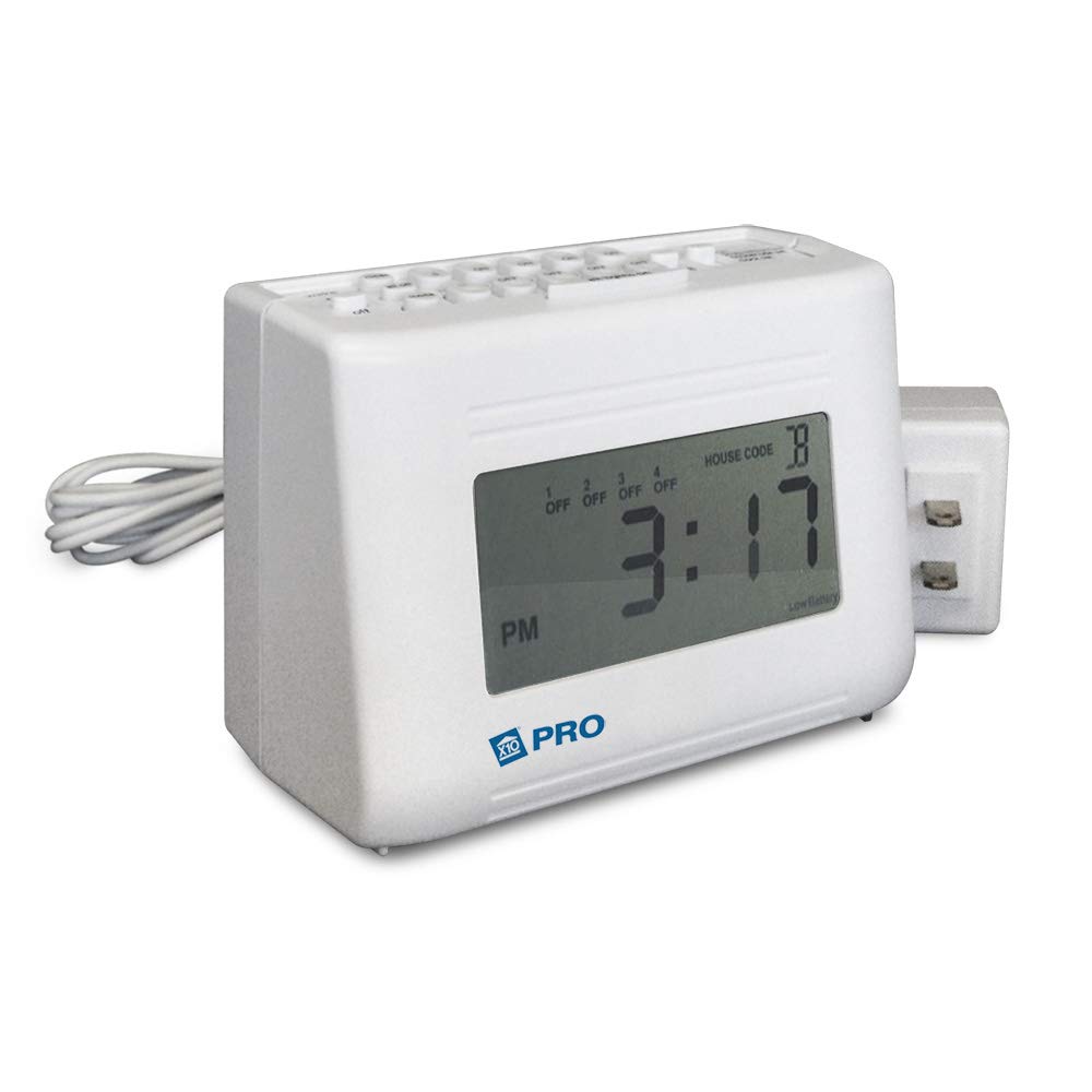 X10 XPMT4 LCD 64-Event Mini Timer (PRO Version of MT13A) - Wall